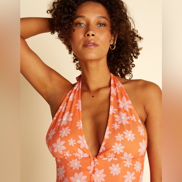 Billabong x Wrangler Halter Dress - Picture 6 of 11